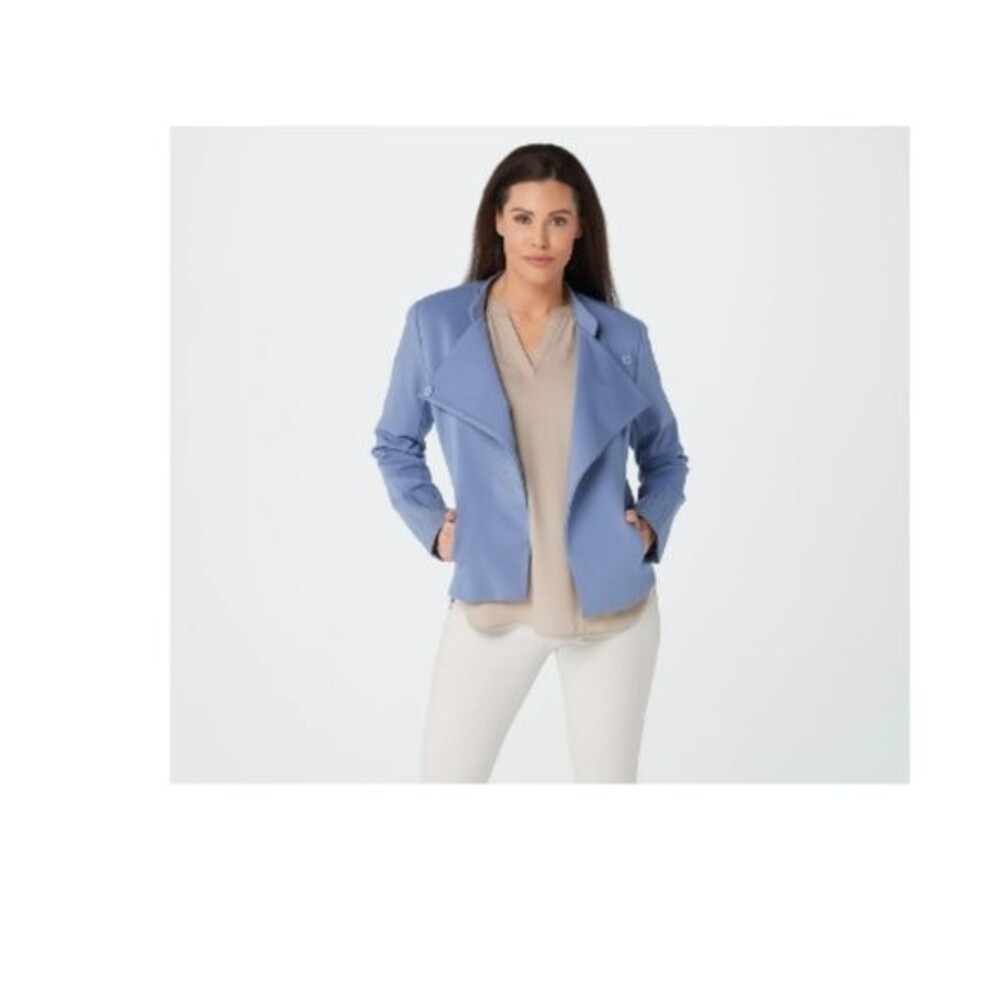 Elizabeth & Clarke Knit Military Jacket w/StainTech 16